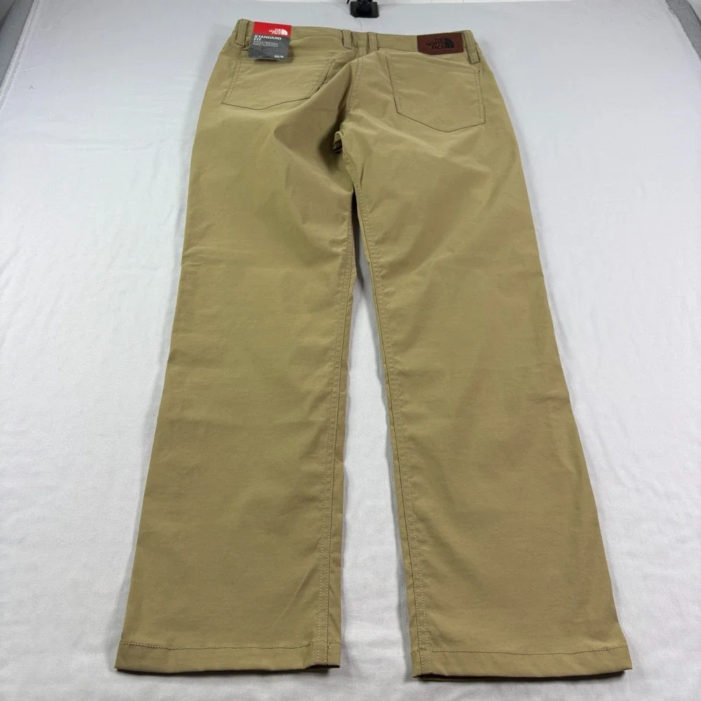 The North Face Pants Mens 32 Brown Sprag 5 Pocket Chino Outdoor Water Resist NEW